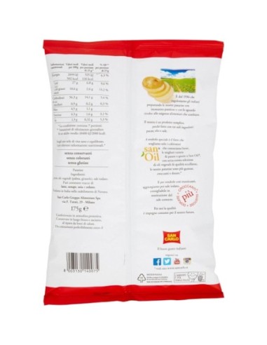 San Carlo Patatine Sticki - 175 gr - Spedizione gratuita consegnata in EUROPA e UK