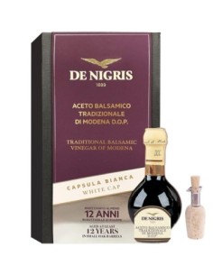 De Nigris Aceto Balsamico Modena invecchiato 12 anni DOP - 100 ml