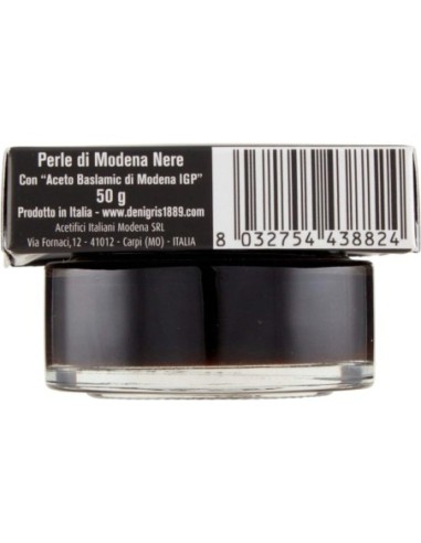 De Nigris Perle Nere di Aceto Balsamico Modena IGP - 50 gr - Spedizione gratuita consegnata in EUROPA e UK