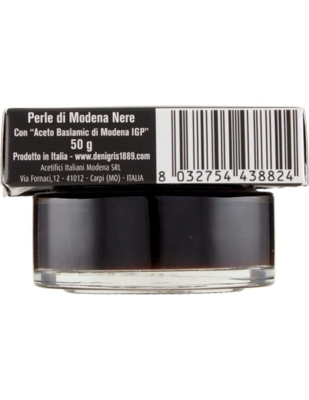 De Nigris Perle Nere di Aceto Balsamico Modena IGP - 50 gr - Spedizione gratuita consegnata in EUROPA e UK