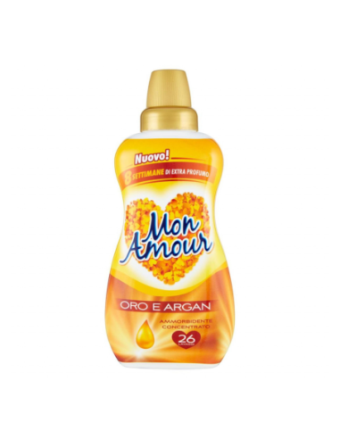 Paglieri Mon Amour Argan Gold Fabric Softener for Long Lasting Freshness