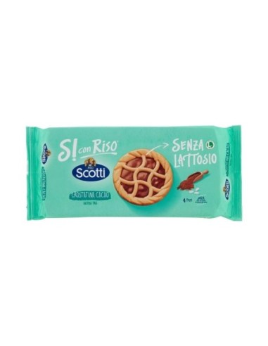 Scotti Si con Riso Lactosevrije cacaotaart - 144 gr - Gratis verzending naar Europa en Groot-Brittannië