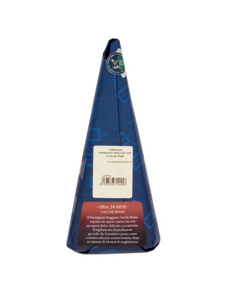 Bertinelli Parmigiano Reggiano rode koeien 24 maanden - 300 gr - Gratis verzending naar Europa en Groot-Brittannië