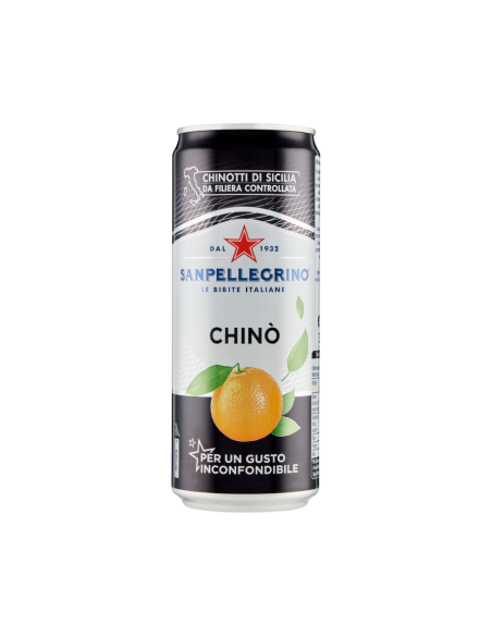 San Pellegrino Chino (Max 6 pieces) - 33 cl - Free shipping delivered to EUROPE and UK