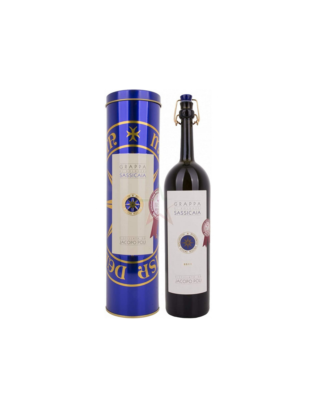 Jacopo Poli Grappa di Bolgheri Sassicaia - 50 cl - Free shipping