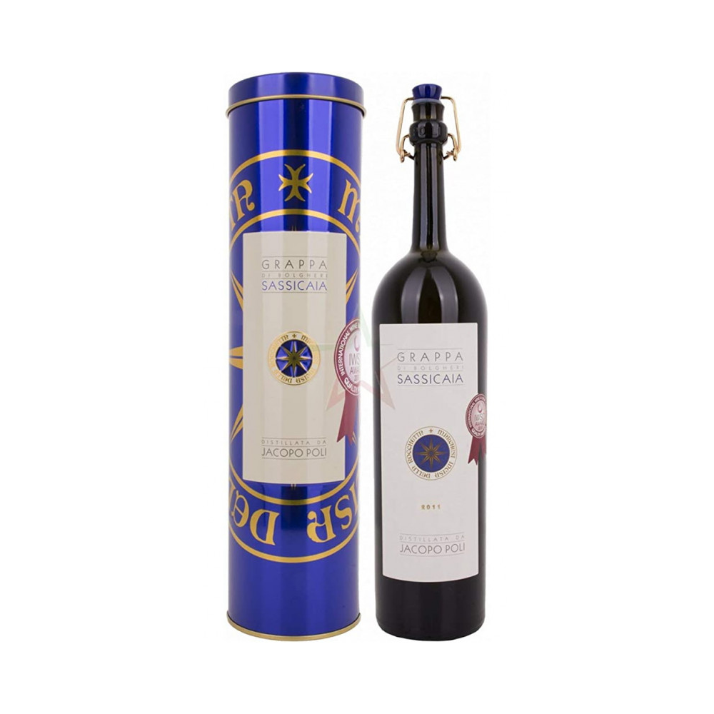 Jacopo Poli Grappa di Bolgheri Sassicaia - 50 cl - Free shipping