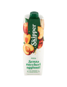 Skipper Succo di pesca senza zuccheri aggiunti - 1 lt