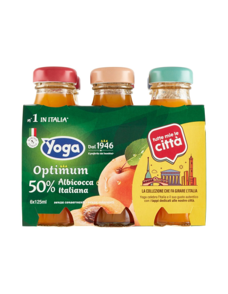 Yoga Optimum Apricot Juice Italian Cities Edition