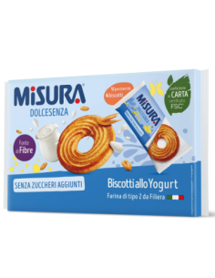 Misura Dolcesenza biscotti allo Yogurt senza zuccheri - 400 gr