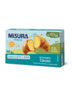 Misura Klassieke Croissants Zonder Lactose - 246 gr