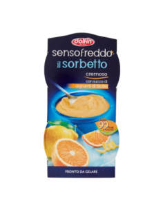 Sensofreddo Sizilianisches Zitrussorbet - 2 x 100 gr - Kostenloser Versand nach Europa und Großbritannien