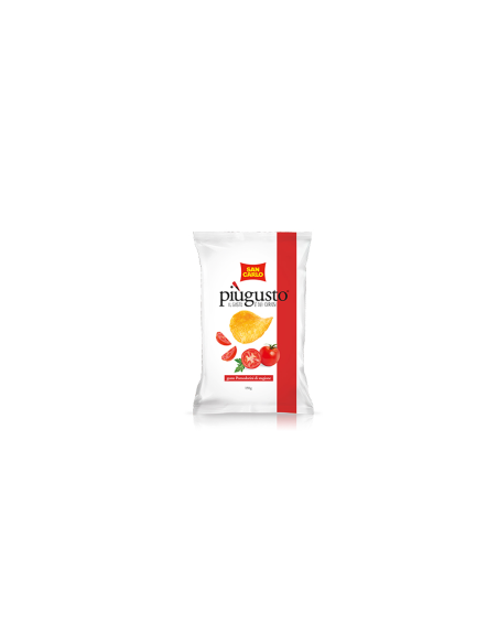 San Carlo Chips Piu' Gusto Seasonal Tomatoes - 150 gr - Free shipping delivered to EUROPE and UK
