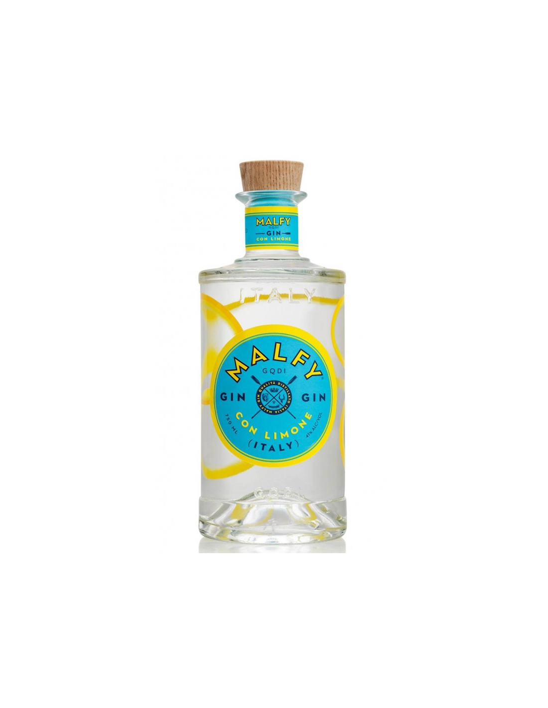 Melfi Gin with Lemon 70 cl Free shipping delivered to EUROPE