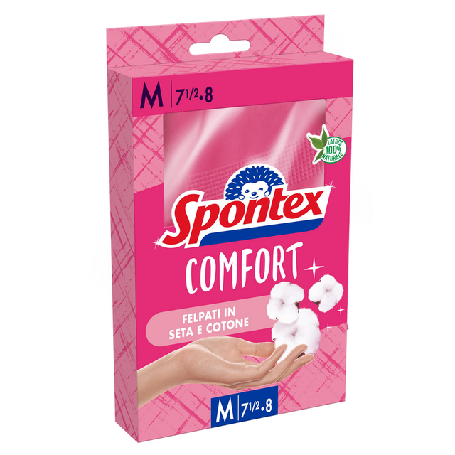 Spontex Handschuhe Comfort Plsch Gre M - Kostenloser Versand nach Europa  und Grobritannien