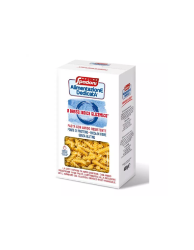 Spadoni Fusilli a basso indice glicemico Senza Glutine - 400 gr - Spedizione gratuita consegnata in EUROPA e UK