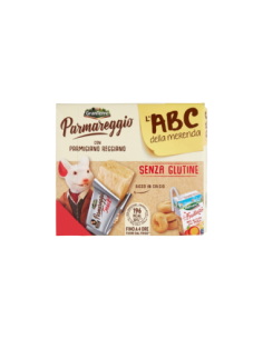 Parmareggio ABC Merenda Formaggio/Tarallini/Succo di Frutta Senza Glutine - 157 gr