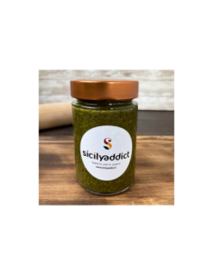 Sicilyaddict Pesto Pistacchio 60% e Funghi Porcini - 190 gr