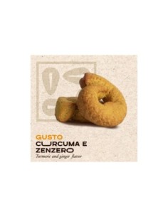 Tarallini Pugliesi gusto Curcuma e Zenzero - 250 gr