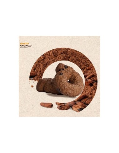 Tarallini Pugliesi Zuccherati gusto Cacao - 250 gr - Livraison gratuite en EUROPE et au Royaume-Uni