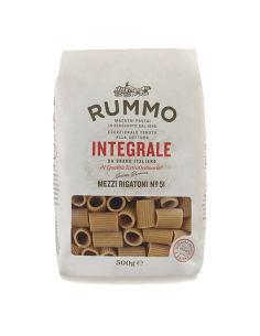 Rummo 51 Mezzi Rigatoni Integrali - 500 gr