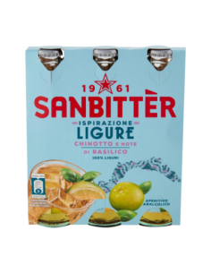 Sanbitter Aperitivo Ligure Chinotto e Basilico - 3 x 20 cl