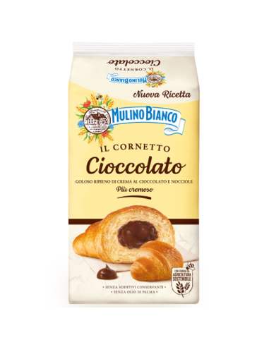 Mulino Bianco Cornetti Cioccolato 300 gr Spedizione gratuita