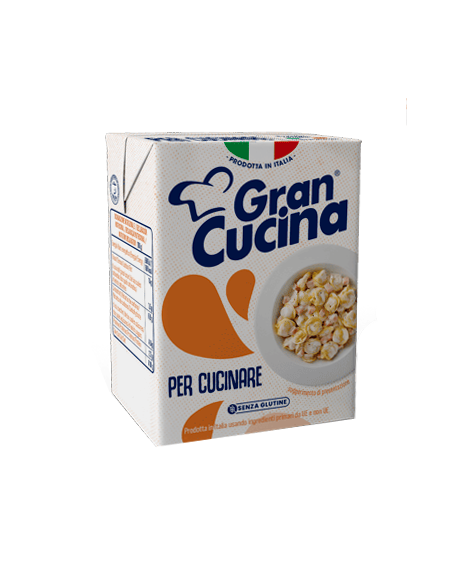 Gran Cucina Crème Végétale de Cuisson - 200 ml - Livraison gratuite en EUROPE et au Royaume-Uni