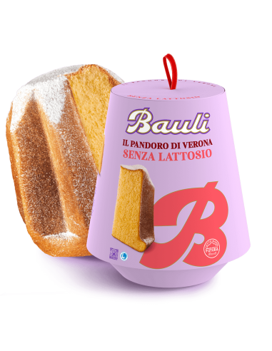 Bauli il Pandoro Senza Lattosio - 700 gr - Spedizione gratuita consegnata in EUROPA e UK