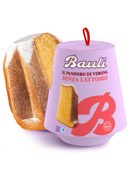 Bauli il Pandoro Senza Lattosio - 700 gr - Spedizione gratuita consegnata in EUROPA e UK