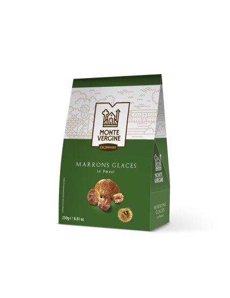 Di Gennaro Marrons Glaces glazed Chestnut pieces - 250 gr - Free shipping delivered to EUROPE and UK