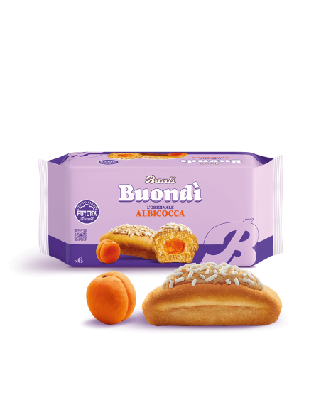 Bauli Buondi Aprikose - 258 g - Kostenloser Versand nach Europa und Großbritannien