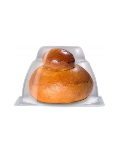 Sicilian Brioche with Tuppo - 70 gr - Free shipping delivered to EUROPE and UK