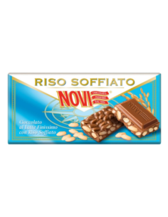 Novi Tavoletta di Cioccolato al latte con Riso soffiato - 80 gr