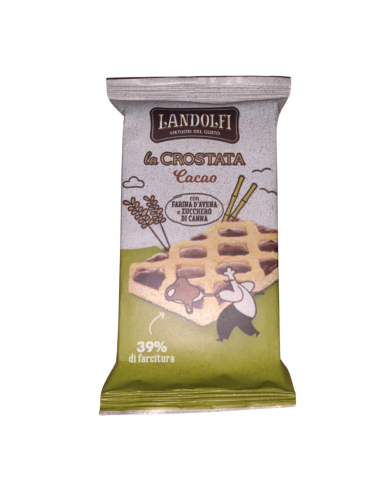 Landolfi Kakaotorte Stück - 4 x 60 g - Kostenloser Versand nach Europa und Großbritannien