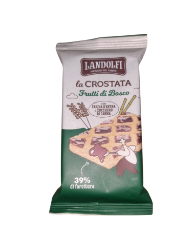 Landolfi Bosvruchten Taart Schijf - 4 x 60 g - Gratis verzending naar Europa en Groot-Brittannië