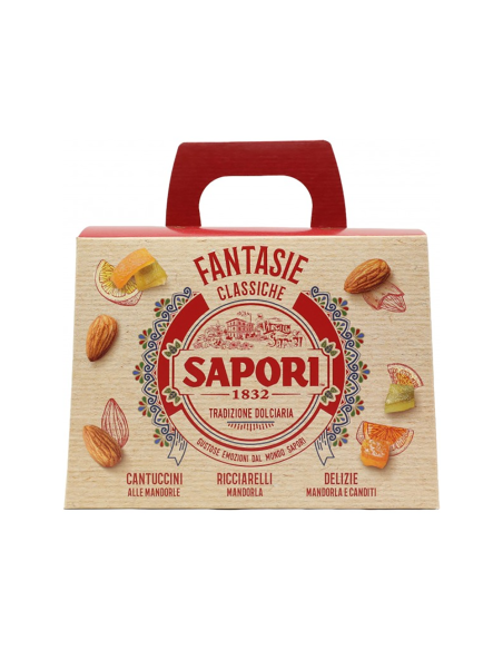 Sapori Fantasies of Siena Box - 381 g - Free shipping delivered to EUROPE and UK