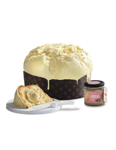Fiasconaro Panettone Oro Bianco  - 1 kg - Kostenloser Versand nach Europa und Großbritannien