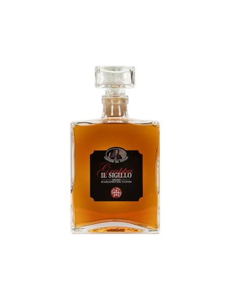 Cantine del Notaio Grappa Il Sigillo  - 70 ml - Gratis verzending naar Europa en Groot-Brittannië