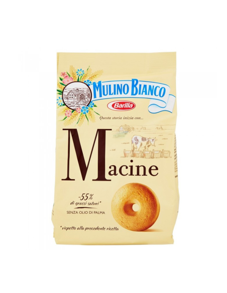 Mulino Bianco Macine Cookies - 350 gr - Free shipping delivered to EUROPE and UK