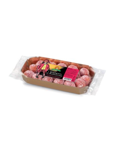 Gecchele Castagnole Dispetti di Rugantino Saveur Alchermes - 150 g - Livraison gratuite en EUROPE et au Royaume-Uni