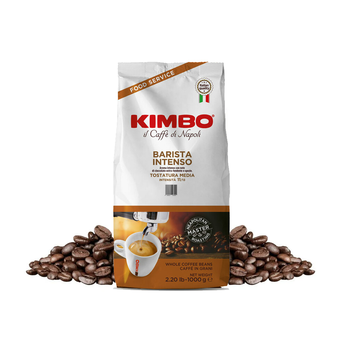 Kimbo Barista Intenso Coffee Beans kg Free shipping delivered