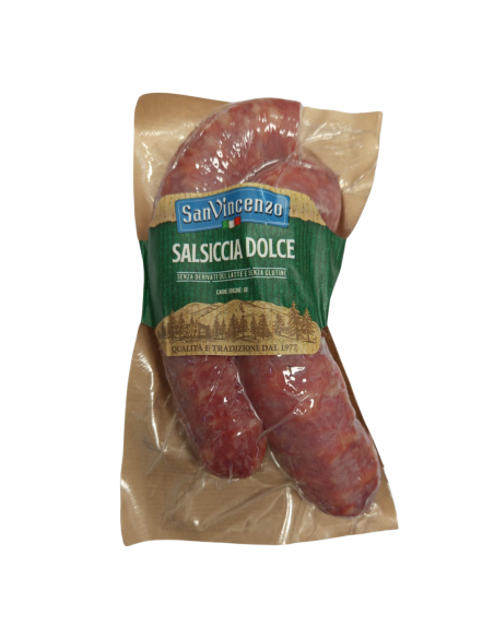 San Vincenzo Pikante Lange Worst - ca. 300 g - Gratis verzending naar Europa en Groot-Brittannië