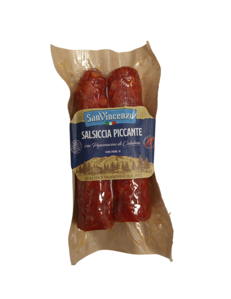 San Vincenzo Saucisse Longue Douce - env. 300 g - Livraison gratuite en EUROPE et au Royaume-Uni