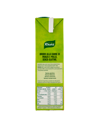 Knorr Runderbouillon Gemengd Vlees Mama - 1 L - Gratis verzending naar Europa en Groot-Brittannië