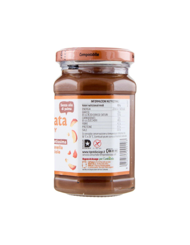 Rigoni Nocciolata la Crunchy bio - 250 gr - Gratis verzending naar Europa en Groot-Brittannië