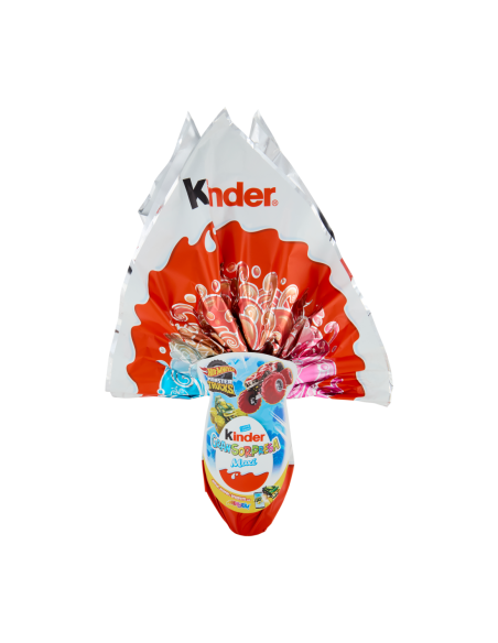 Kinder Uovo Gran Sorpresa Maxi Hot Wheels - 220 gr