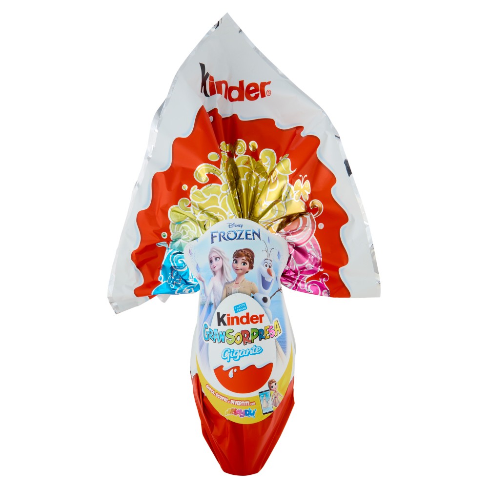 Kinder Gran Sorpresa Giant â??Frozenâ? Lei 320 gr Free