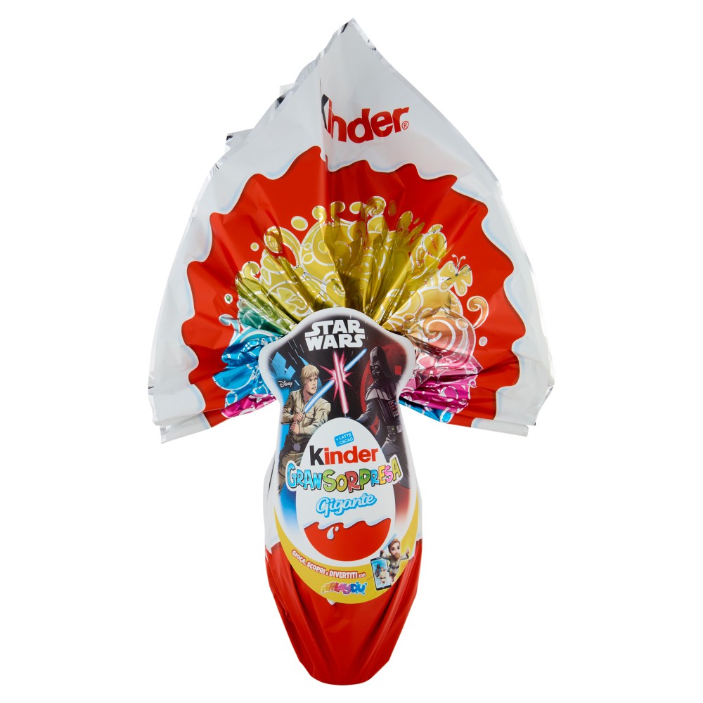 Kinder Gran Sorpresa Giant Star Wars Egg 320 gr Free shipping
