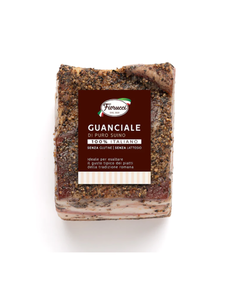 Fioruccis Seasoned Guanciale Authentic Italian Flavor for Your Carbonara