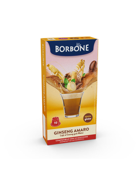 Borbone Caffe al Ginseng Nespresso - 10 caps